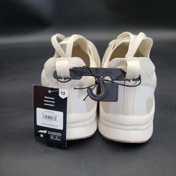 New NWT Avia Men's Quickflash Beige Cream Laced Running Shoes Sneakers Size 12 - Picture 5 of 6